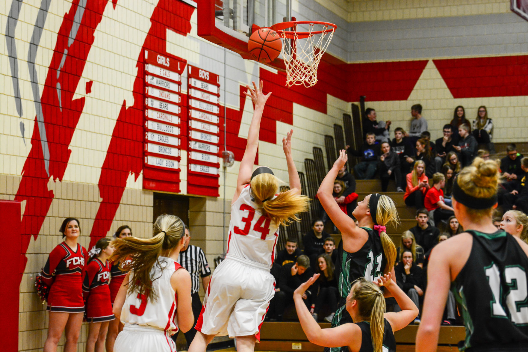 FC girls basketball vs. North Union 5